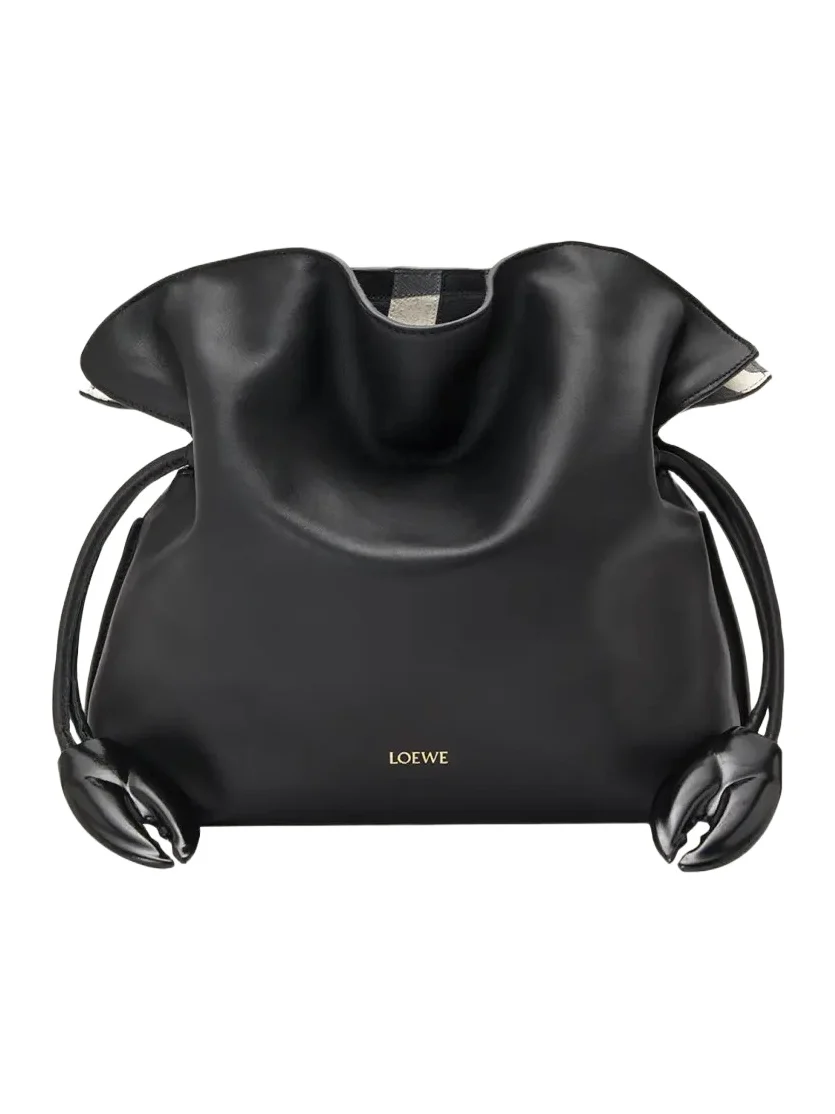 Flamenco Leather Claw-Embellished Clutch Bag Flamenco Leather Claw-Embellished Clutch Bag