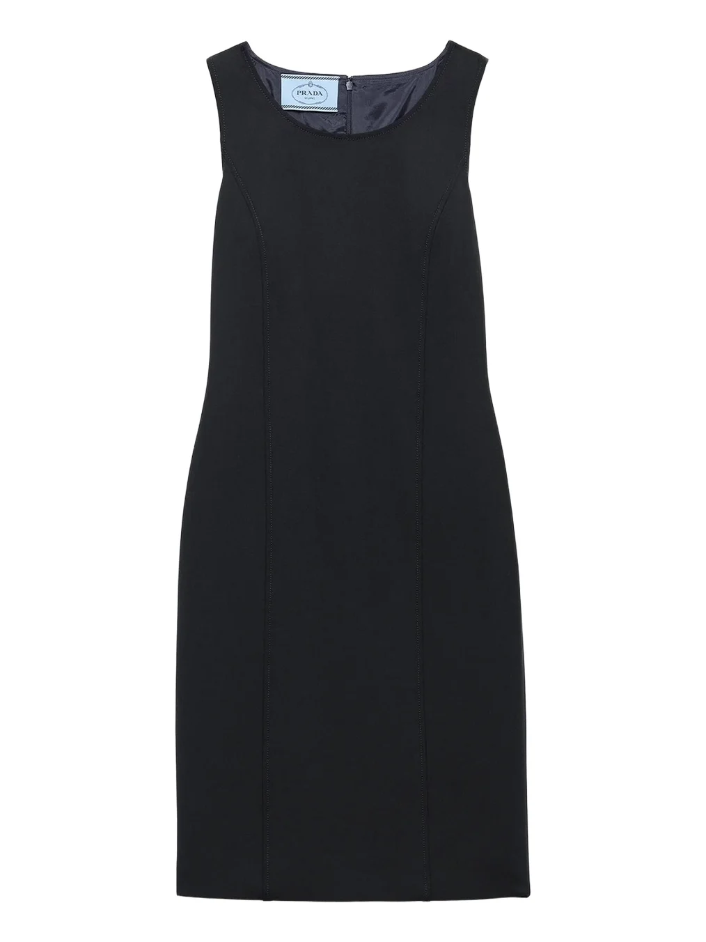 Sleeveless Wool Crepe Sheath Dress Sleeveless Wool Crepe Sheath Dress