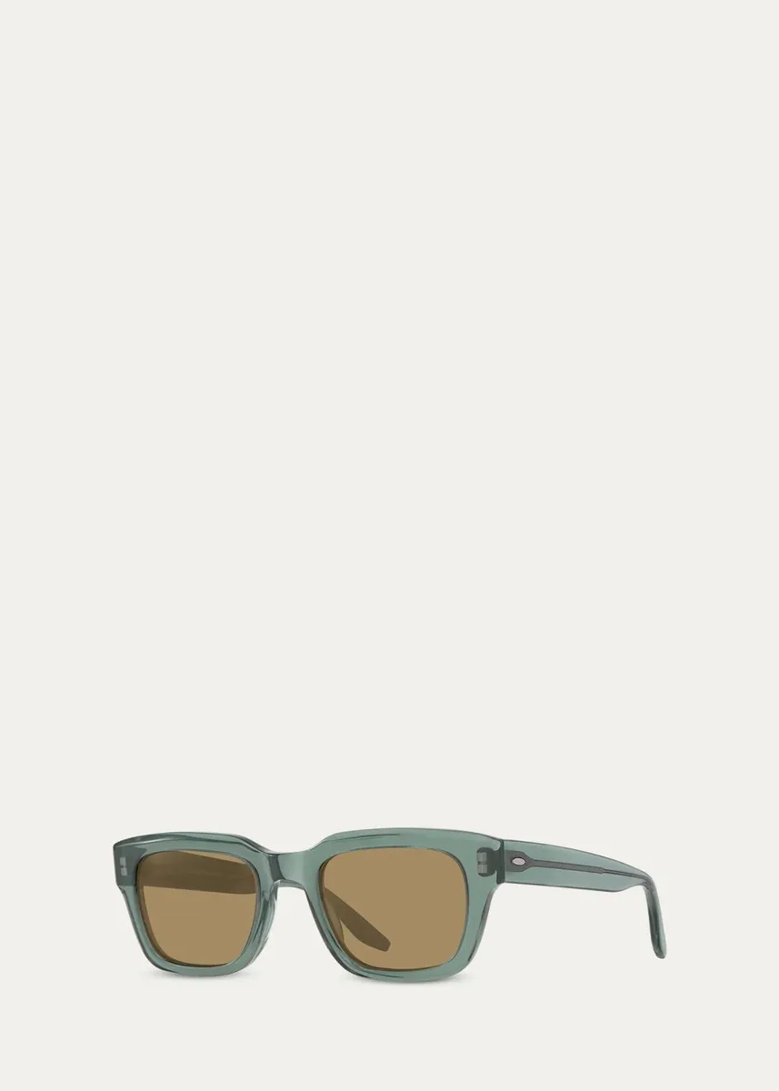 BARTON PERREIRA Men's Butzi Acetate Rectangular Sunglasses | Thumbnail 3 BARTON PERREIRA Men's Butzi Acetate Rectangular Sunglasses | Thumbnail 3