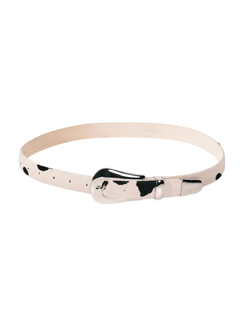 Colette Dalmatian Calf Hair Belt