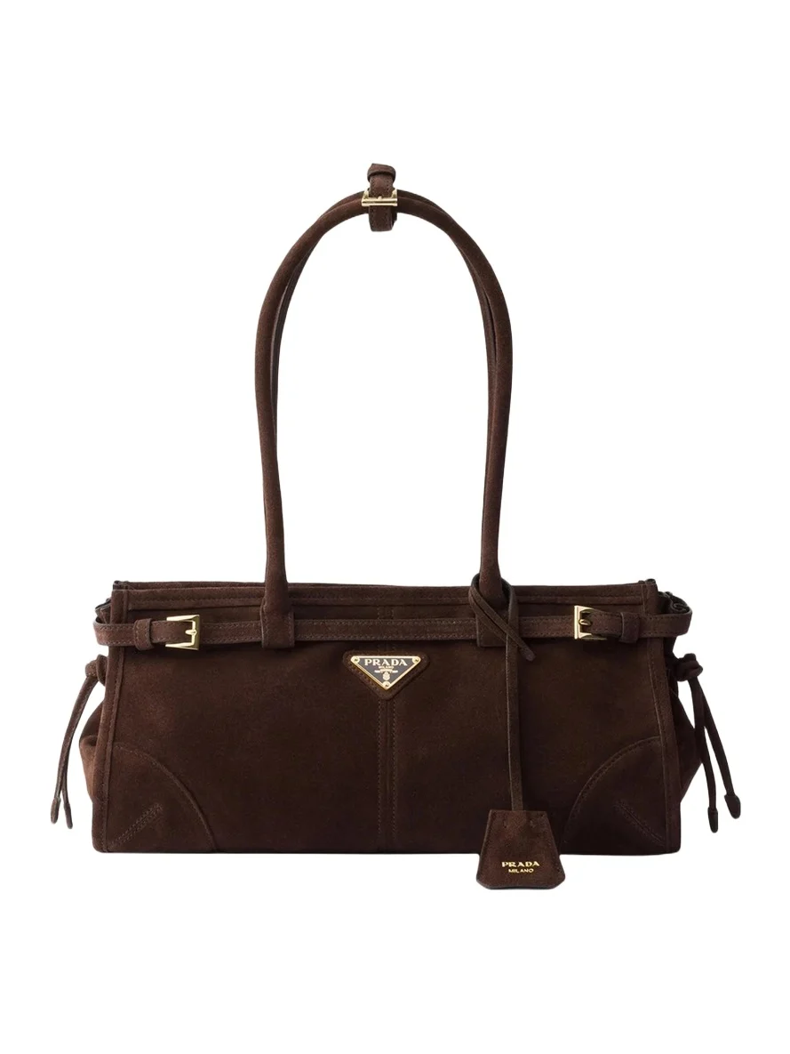 Bonnie Medium Suede Shoulder Bag