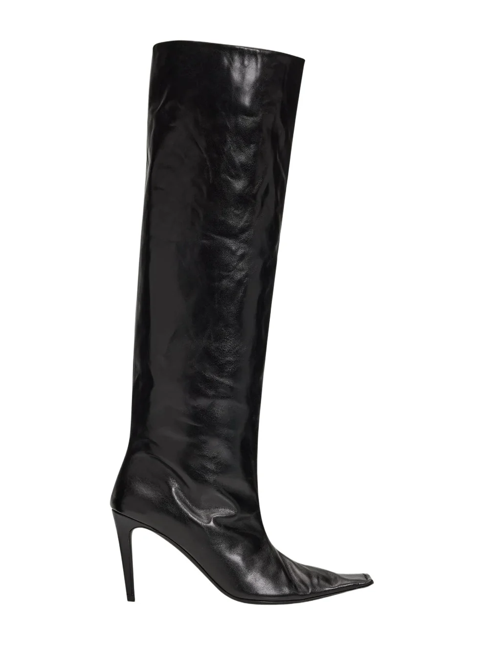 Brunello Cucinelli 25mm Monili-Heel Suede Knee-High Boots