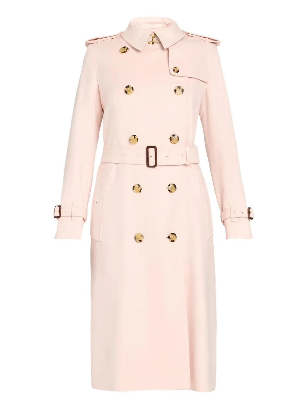 Kensington Double-Breasted Trench Coat in Brushed Cashmere Kensington Double-Breasted Trench Coat in Brushed Cashmere