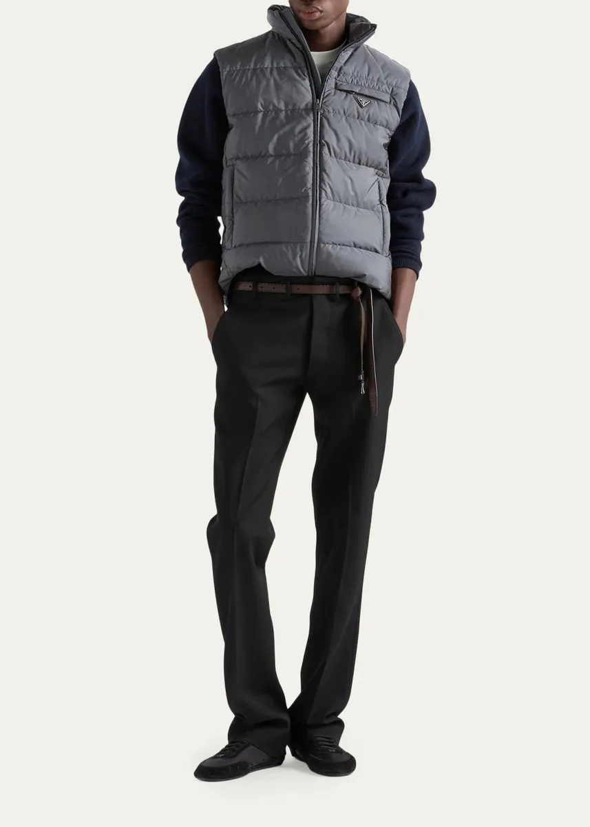 Prada Men's Re-Nylon Vest | Thumbnail 2