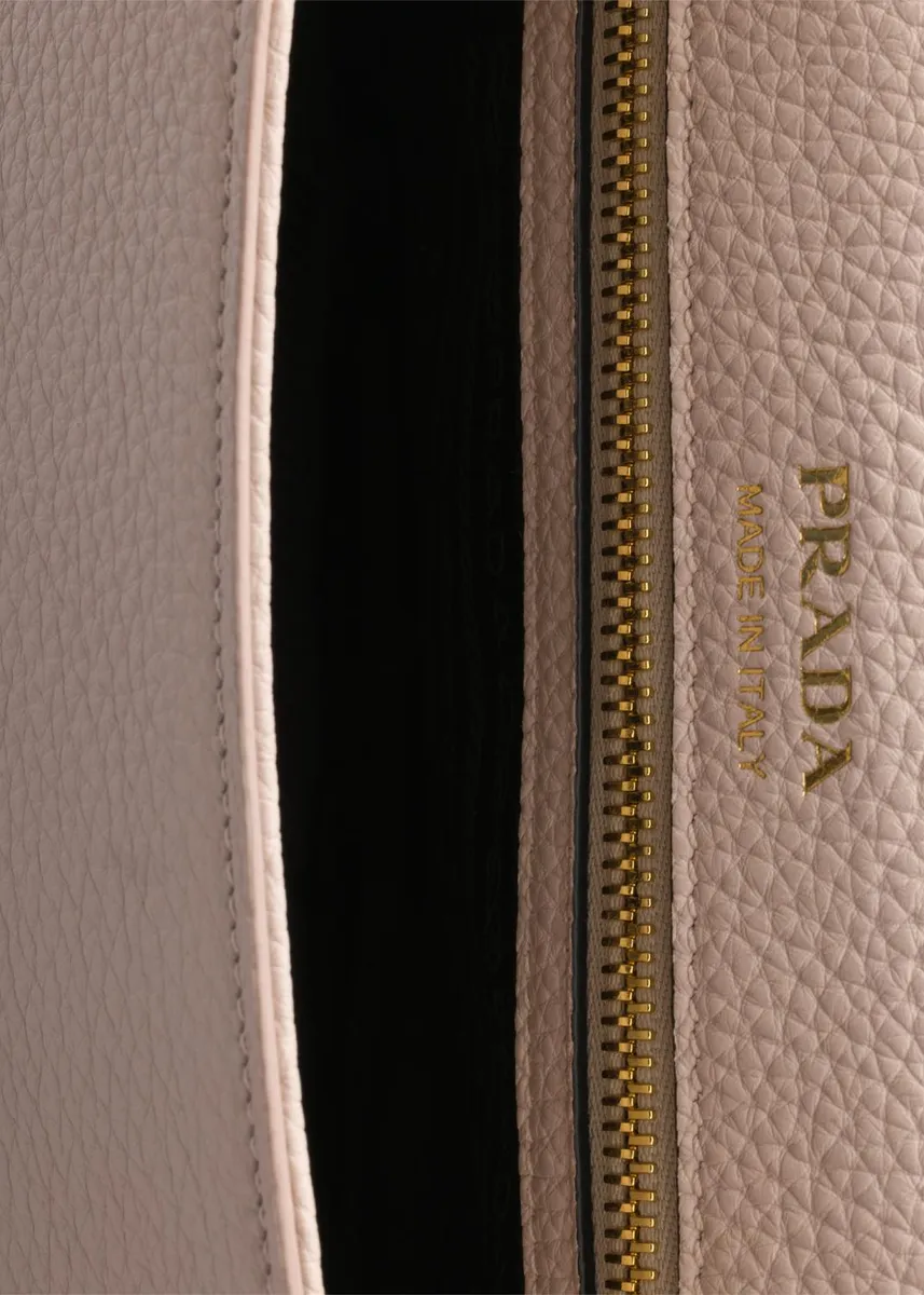 Prada Daino Flap Soft Leather Crossbody Bag | Thumbnail 3