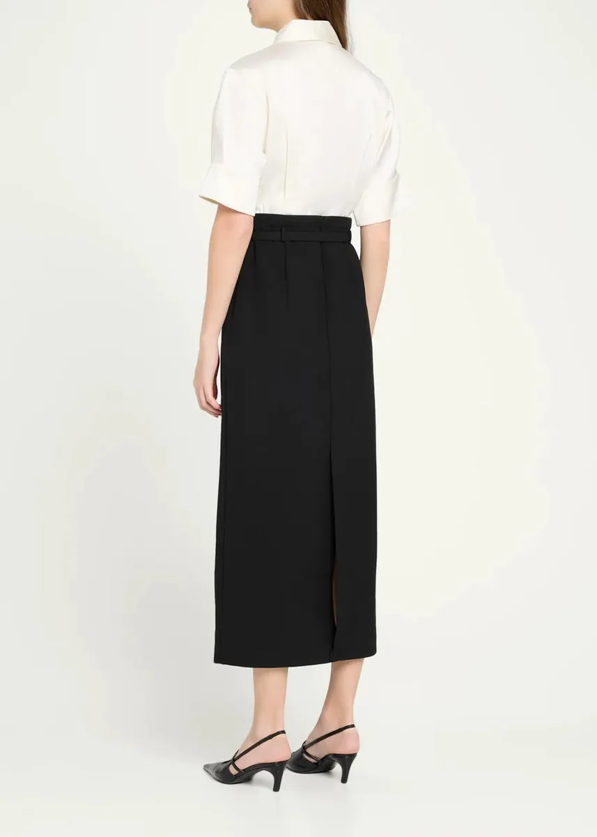 Simkhai Alvera Belted Midi Shirtdress | Thumbnail 3