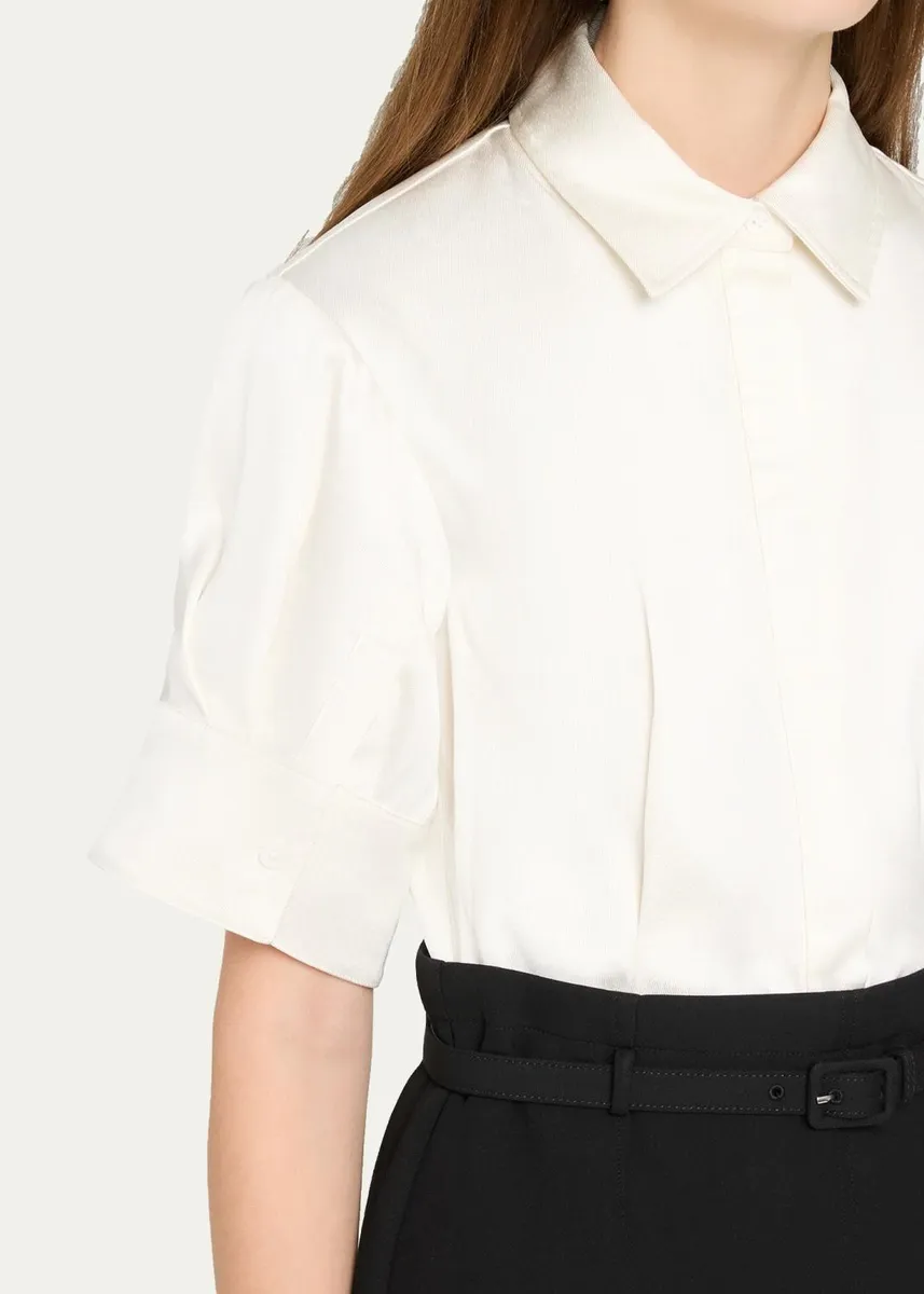 Simkhai Alvera Belted Midi Shirtdress | Thumbnail 5