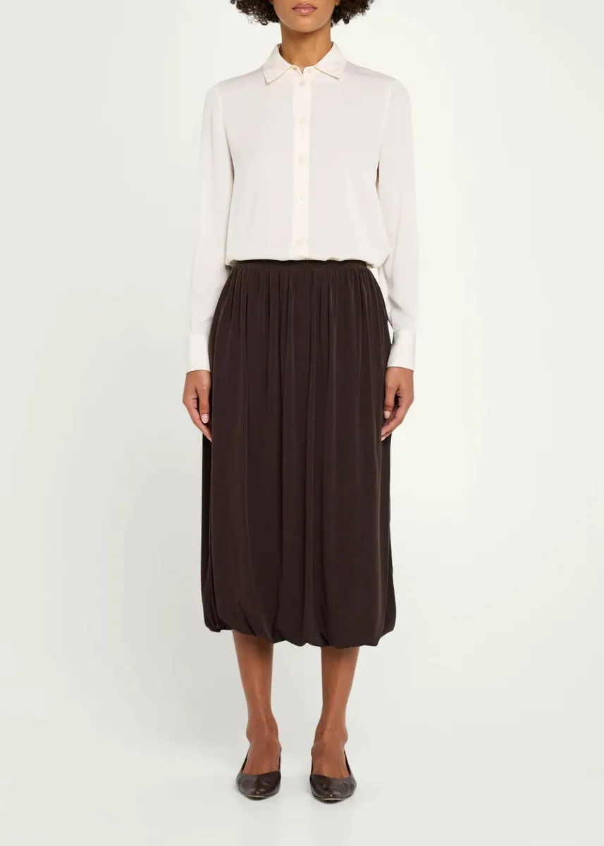 Vince Bubble Midi Skirt | Thumbnail 2 Vince Bubble Midi Skirt | Thumbnail 2