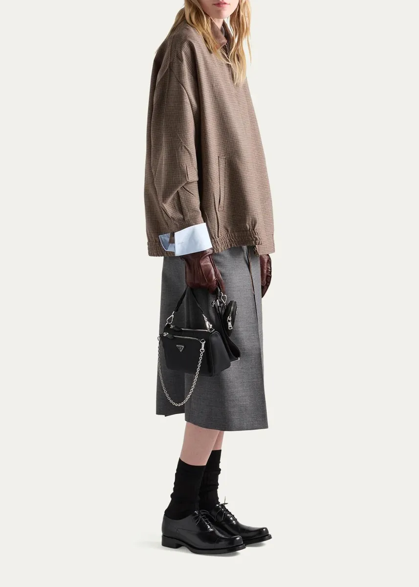 Prada Re-Edition Logo Top Handle Bag | Thumbnail 3 Prada Re-Edition Logo Top Handle Bag | Thumbnail 3