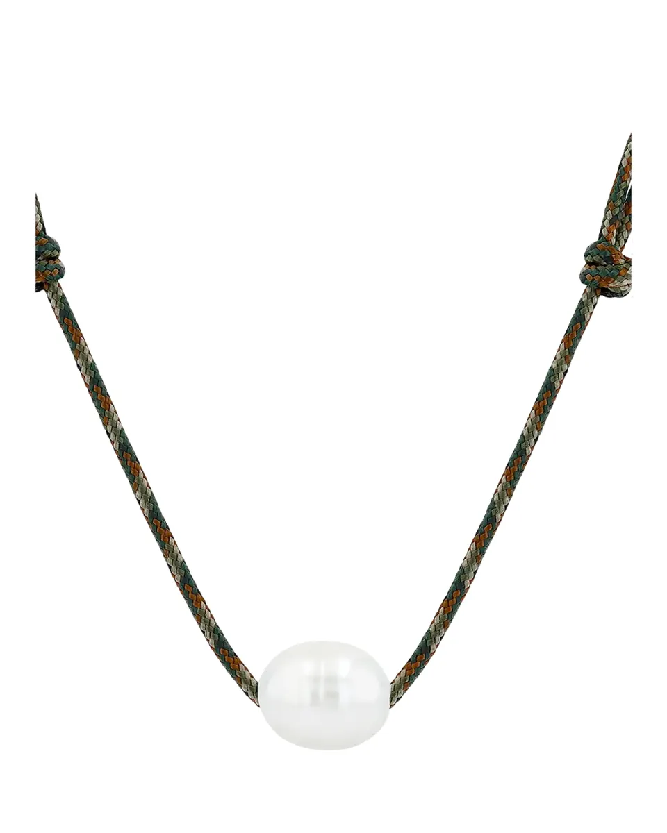 Zoë Chicco Medium Baroque Pearl Paracord Necklace | Thumbnail 2