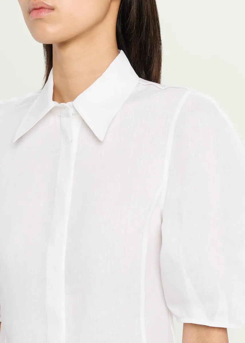 Gabriela Hearst Sansi Linen Shirt | Thumbnail 5