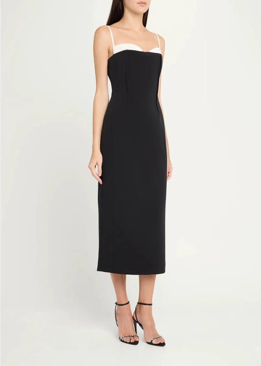 Simkhai Kristen Column Midi Dress | Thumbnail 4