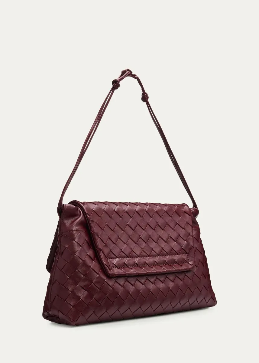 Bottega Veneta Giorno Leather Drawstring Shoulder Bag | Thumbnail 3 Bottega Veneta Giorno Leather Drawstring Shoulder Bag | Thumbnail 3