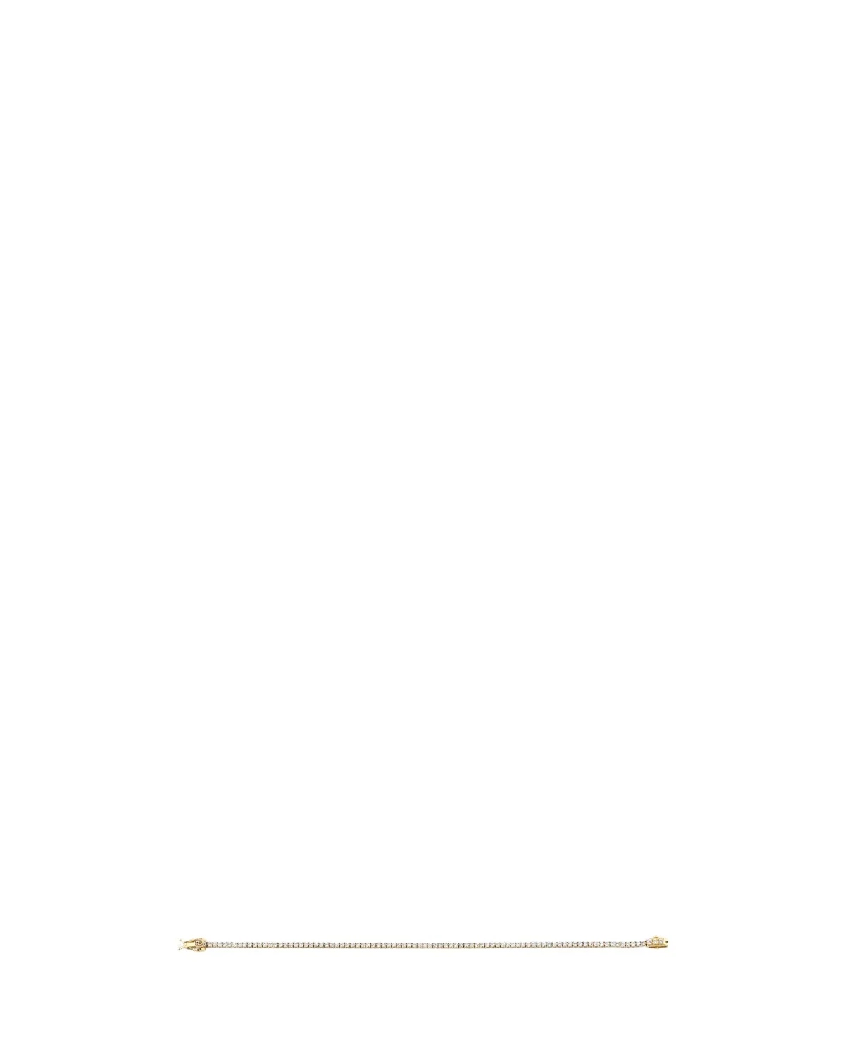 Sydney Evan 14K Yellow Gold Prong-Set Diamond Tennis Bracelet, 6.75"L