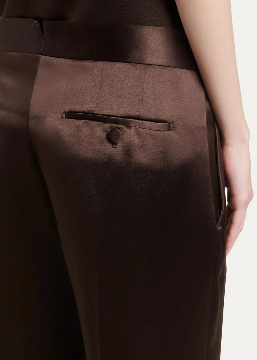 Tom Ford Silk Satin Wide-Leg Pants | Thumbnail 5