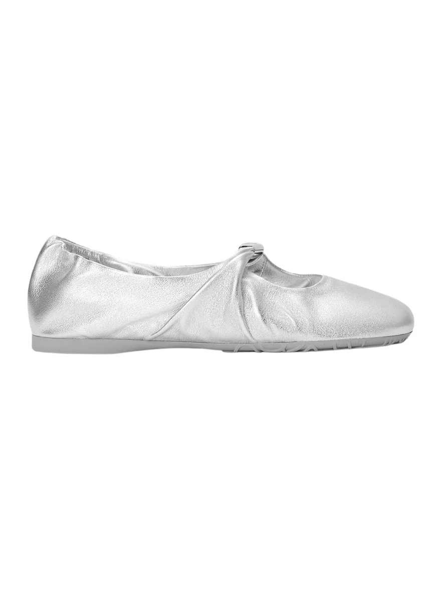 Pebble Soft Square Toe Ballerina Flats