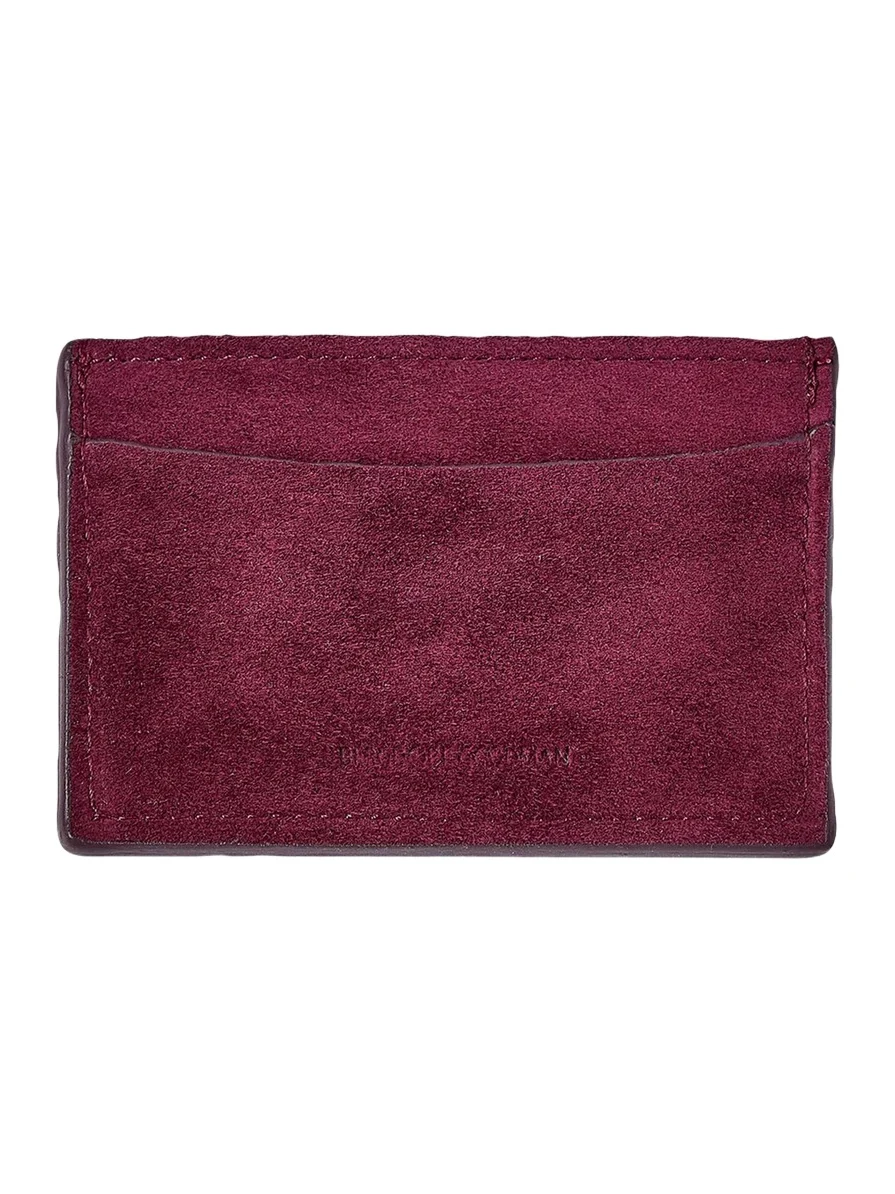 Slim Suede Card Case Slim Suede Card Case
