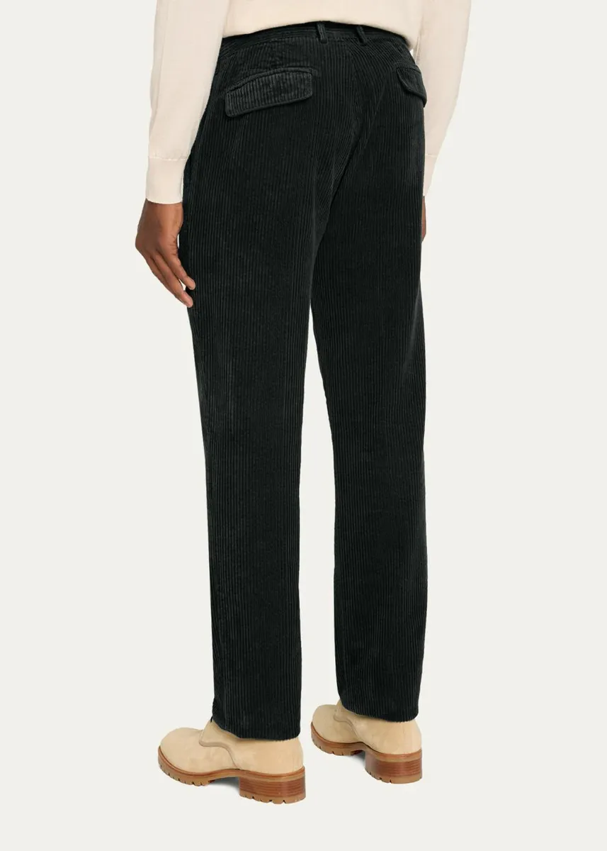 Massimo Alba Corduroy Cotton Pants | Thumbnail 3 Massimo Alba Corduroy Cotton Pants | Thumbnail 3
