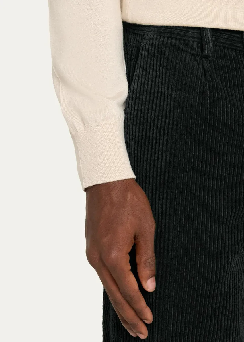 Massimo Alba Corduroy Cotton Pants | Thumbnail 5 Massimo Alba Corduroy Cotton Pants | Thumbnail 5