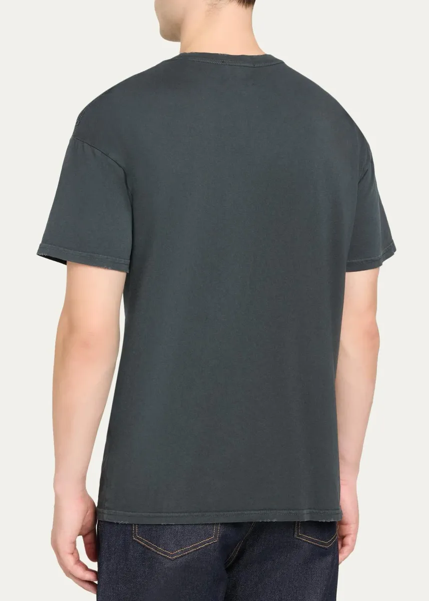 Willy Chavarria Men's Graphic Cotton T-Shirt | Thumbnail 3 Willy Chavarria Men's Graphic Cotton T-Shirt | Thumbnail 3