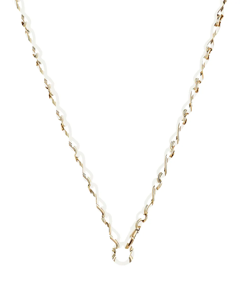 Mason and Books 14K Yellow Gold Infinity Chain Necklace | Thumbnail 2 Mason and Books 14K Yellow Gold Infinity Chain Necklace | Thumbnail 2