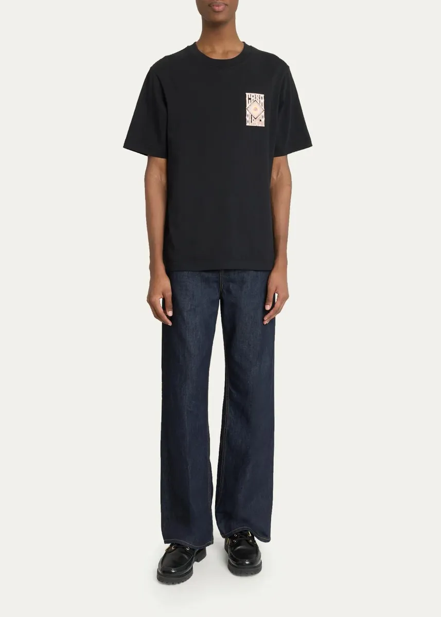 Casablanca Men's Graphic Cotton T-Shirt | Thumbnail 2