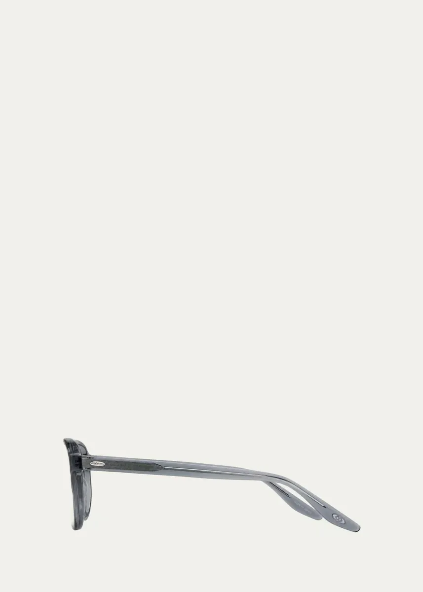 BARTON PERREIRA Men's Mirando Acetate Aviator Sunglasses | Thumbnail 2