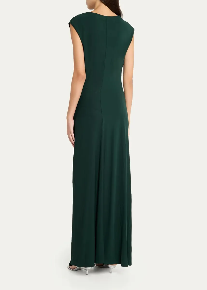 Simkhai Acacia Draped Jersey Maxi Dress | Thumbnail 3