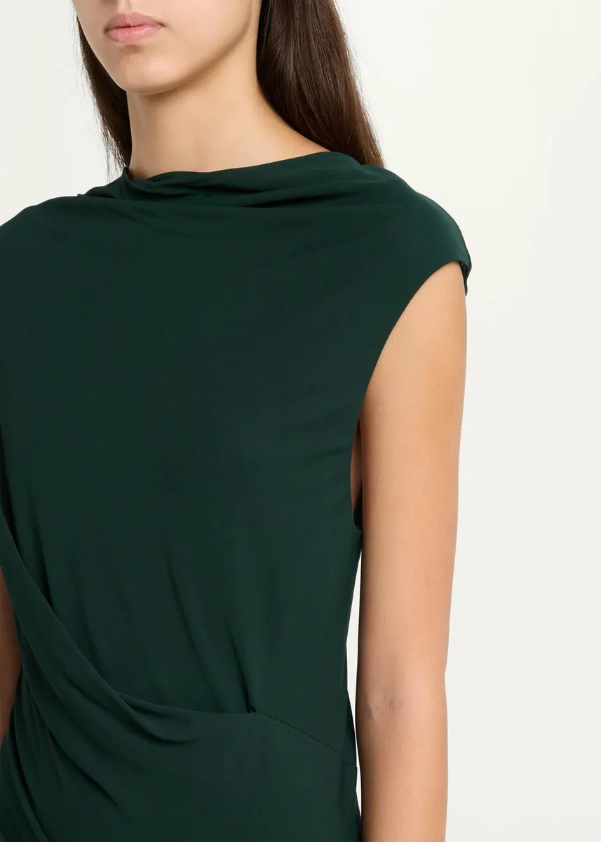 Simkhai Acacia Draped Jersey Maxi Dress | Thumbnail 5