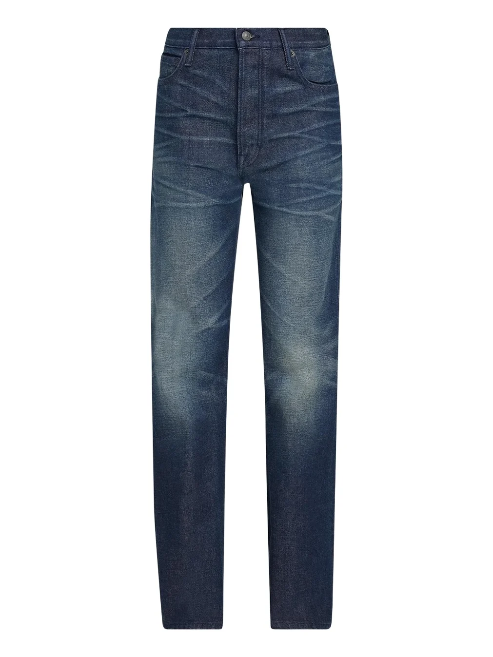 Low-Waist Stonewashed Denim Straight-Leg Boyfriend Pants Low-Waist Stonewashed Denim Straight-Leg Boyfriend Pants