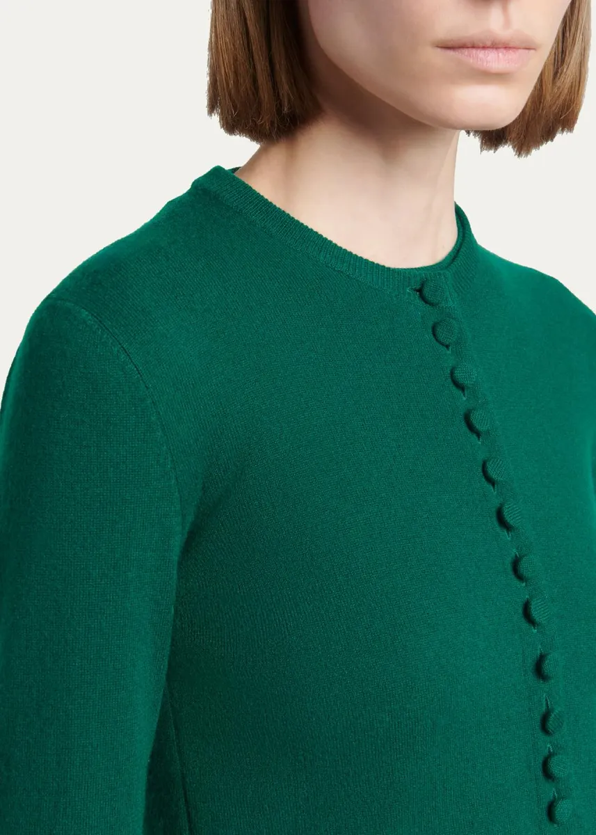 Tom Ford Cashmere Shrunken Crop Crewneck Cardigan | Thumbnail 5 Tom Ford Cashmere Shrunken Crop Crewneck Cardigan | Thumbnail 5