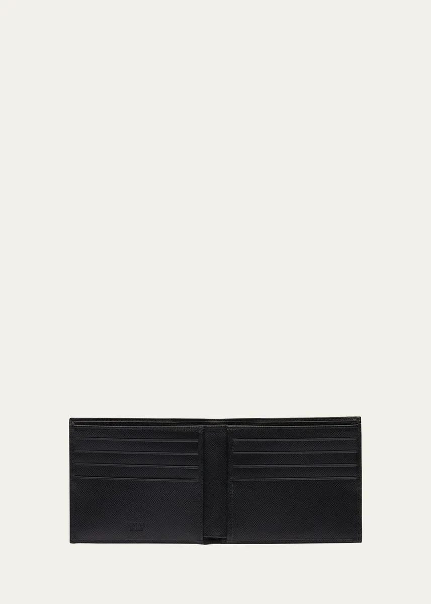 Prada Men's Saffiano Leather Bi-Fold Wallet | Thumbnail 2