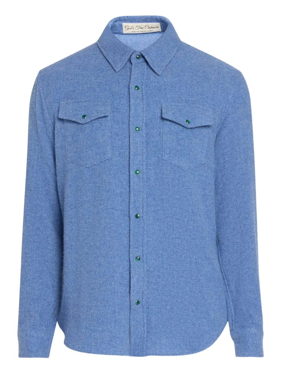 God’s True Cashmere Men's Cashmere Shirt