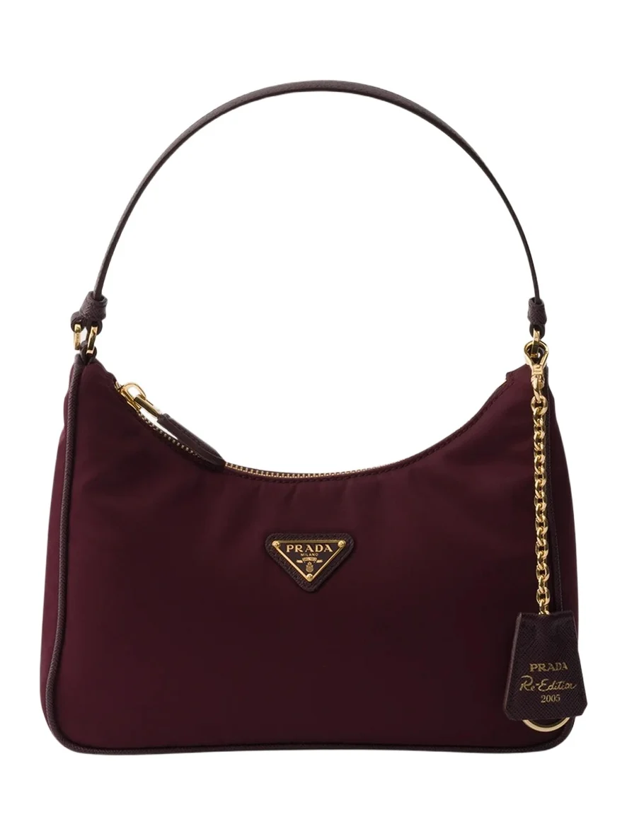 Re-Edition 2005 Mini Re-Nylon & Saffiano Leather Shoulder Bag Re-Edition 2005 Mini Re-Nylon & Saffiano Leather Shoulder Bag