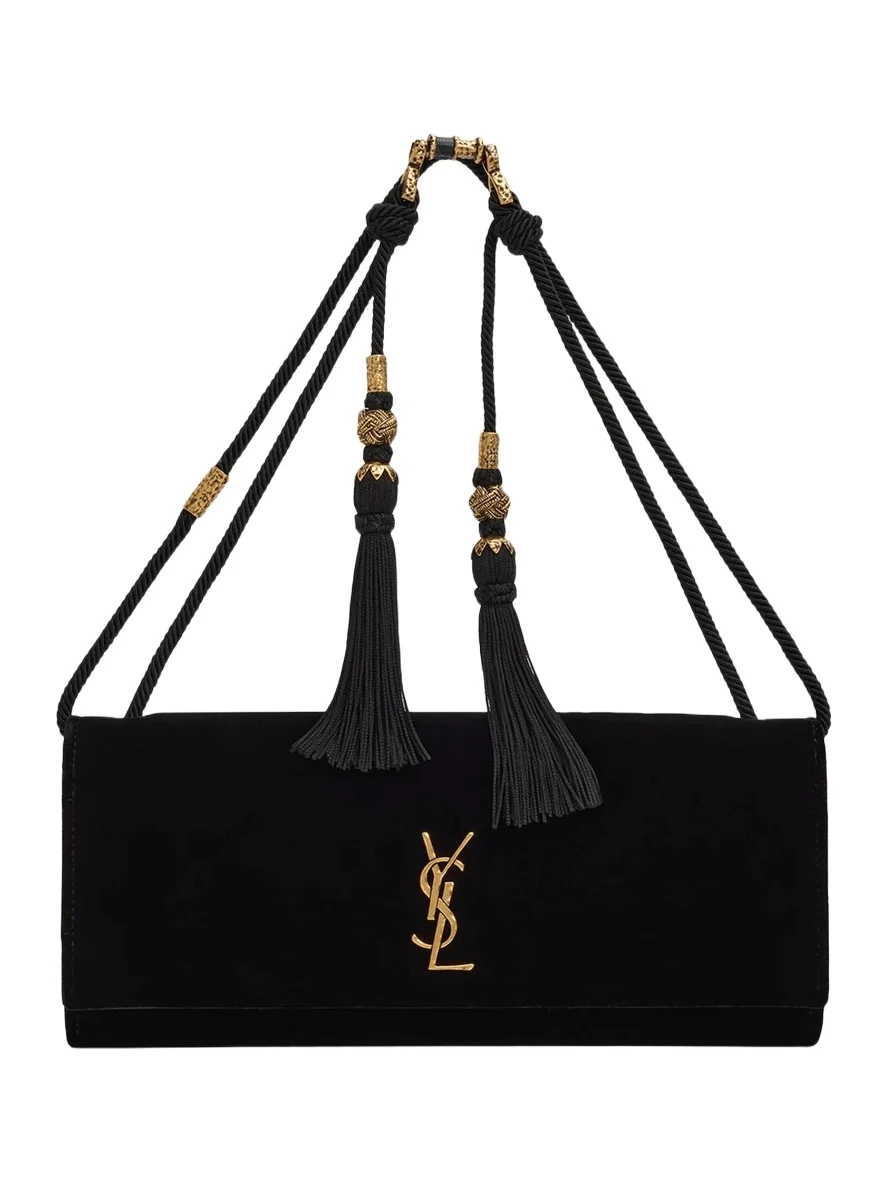 Kate YSL Velvet Shoulder Bag