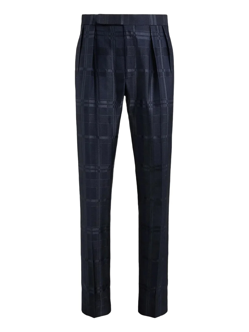 Ralph Lauren Purple Label Men's Gregory Hand-Tailored Plaid Suit Trousers