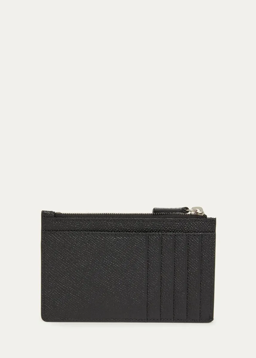 Balenciaga Men's Le City Uptown Leather Card Holder | Thumbnail 2
