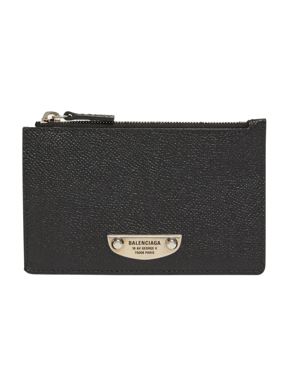 Balenciaga Men's Le City Uptown Leather Card Holder