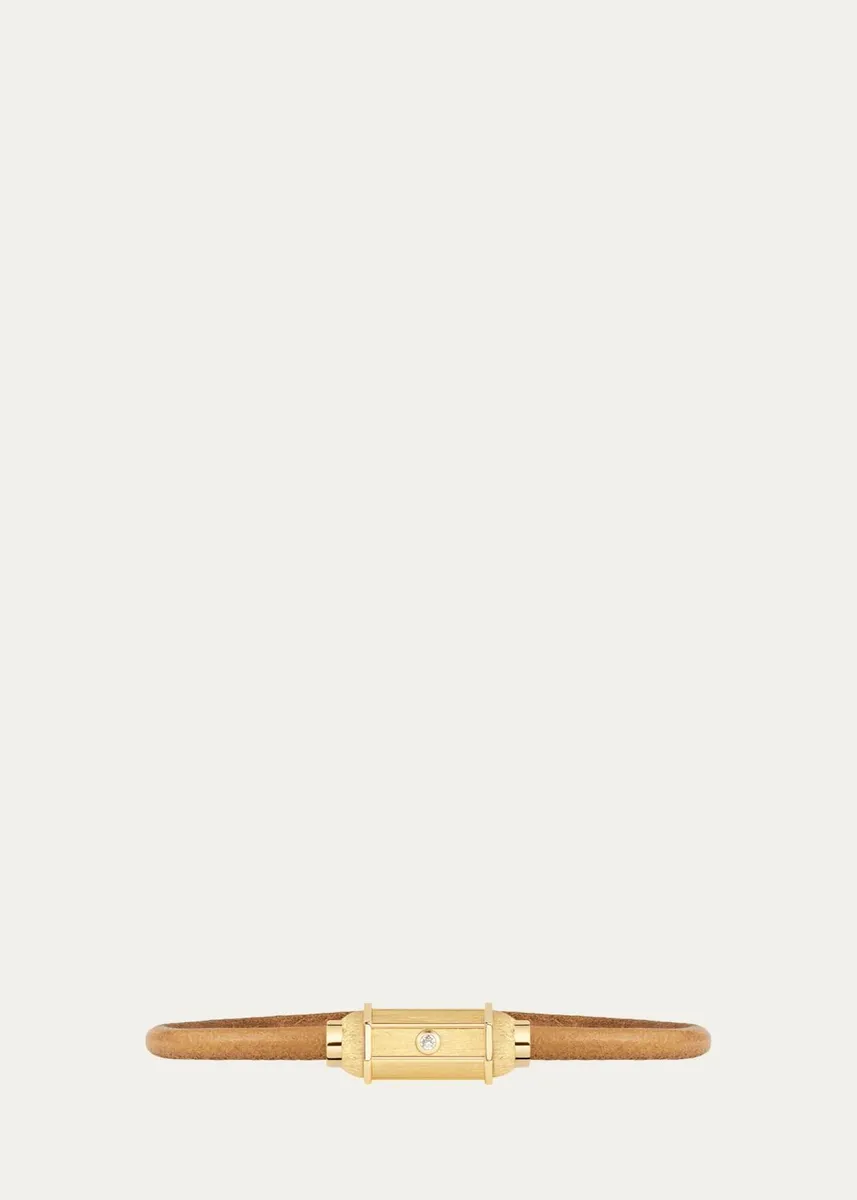 Marie Lichtenberg 18K Yellow Gold & 0.11 TCW Diamond Cord Bracelet | Thumbnail 2 Marie Lichtenberg 18K Yellow Gold & 0.11 TCW Diamond Cord Bracelet | Thumbnail 2