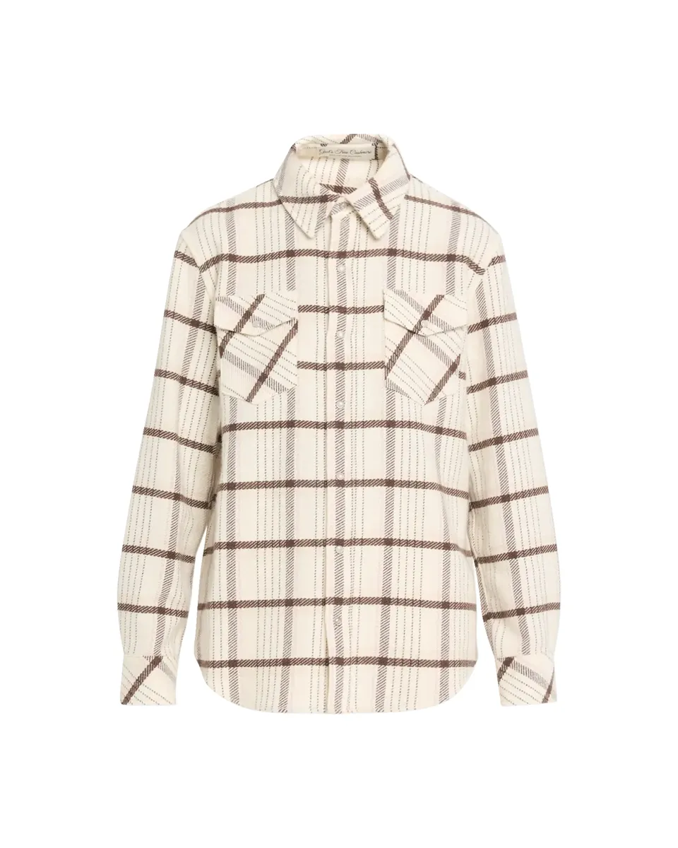God’s True Cashmere Expedition Plaid Cashmere Shirt | Thumbnail 2 God’s True Cashmere Expedition Plaid Cashmere Shirt | Thumbnail 2