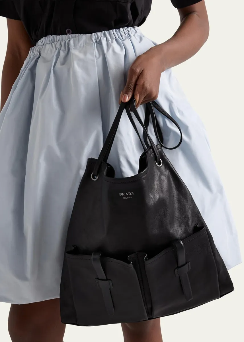 Prada Route Leather Shoulder Bag | Thumbnail 2