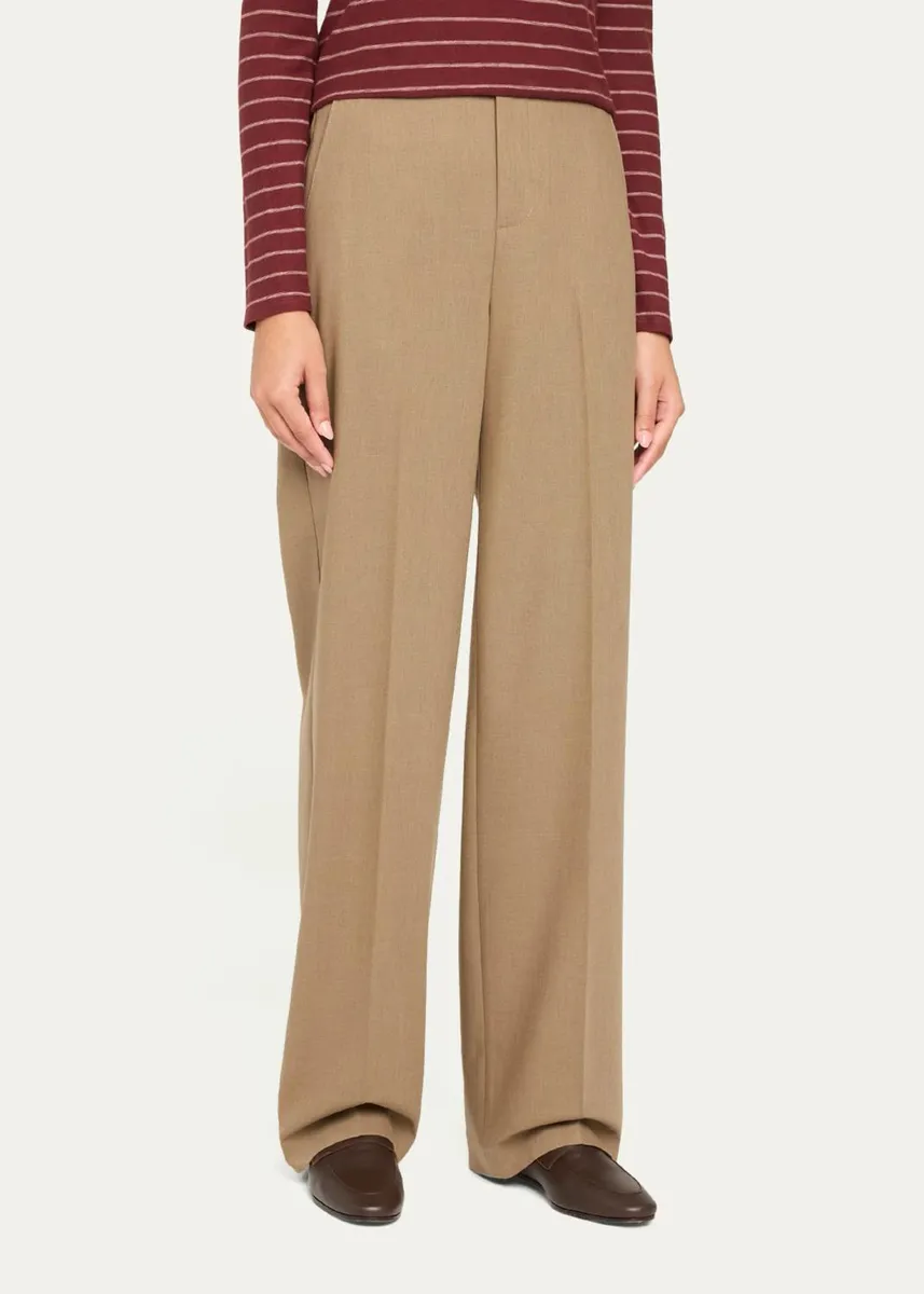 Vince Elsa High-Rise Straight-Leg Trousers | Thumbnail 4