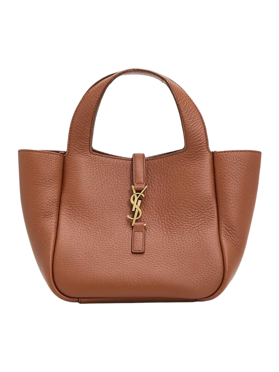 Le 5 à 7 Bea Mini Tote Bag in Grained Leather