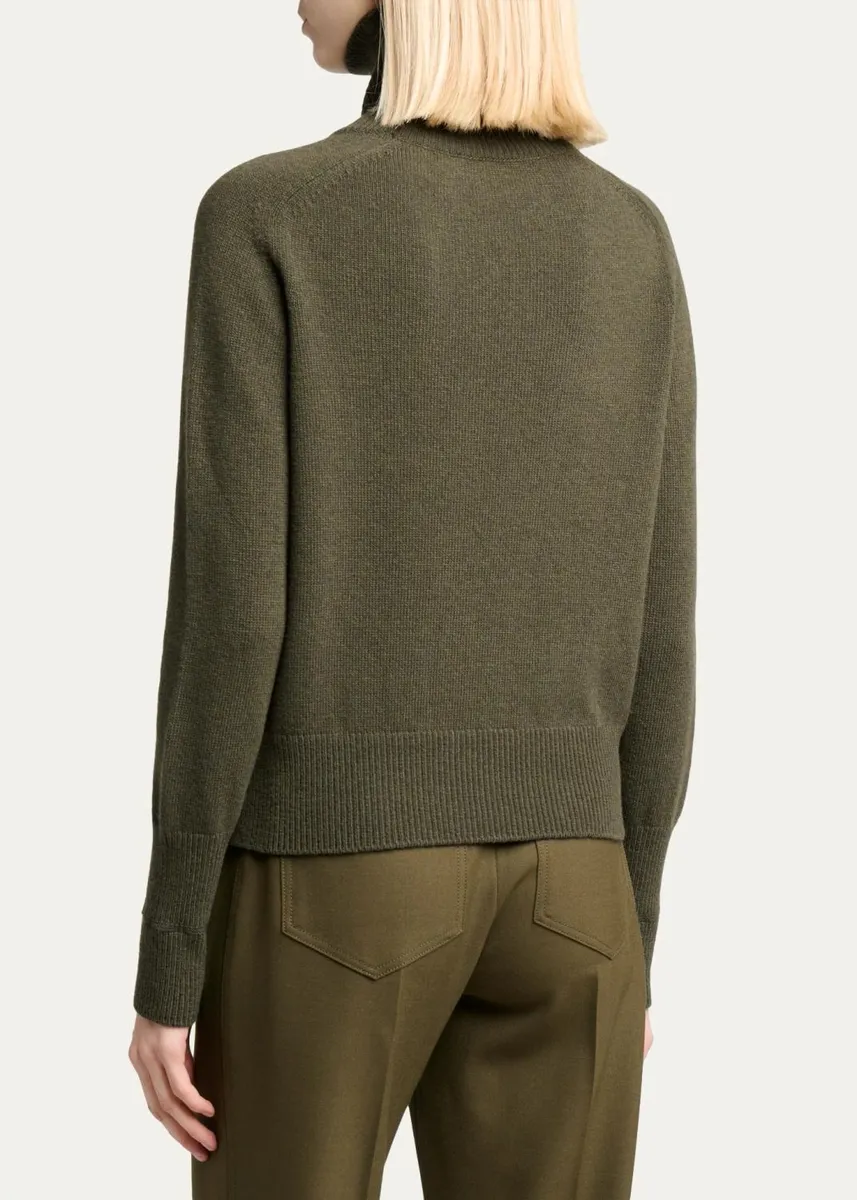 Victoria Beckham Marie Merino Wool Turtleneck Sweater | Thumbnail 3 Victoria Beckham Marie Merino Wool Turtleneck Sweater | Thumbnail 3