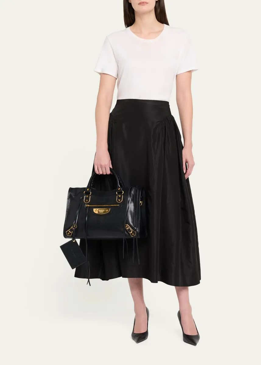 Balenciaga Le City Uptown Medium Leather Top-Handle Bag | Thumbnail 5 Balenciaga Le City Uptown Medium Leather Top-Handle Bag | Thumbnail 5