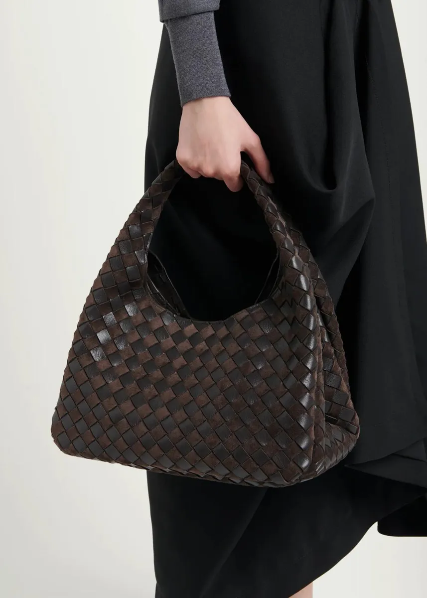 Bottega Veneta Large Campana Large Leather Shoulder Bag | Thumbnail 2 Bottega Veneta Large Campana Large Leather Shoulder Bag | Thumbnail 2