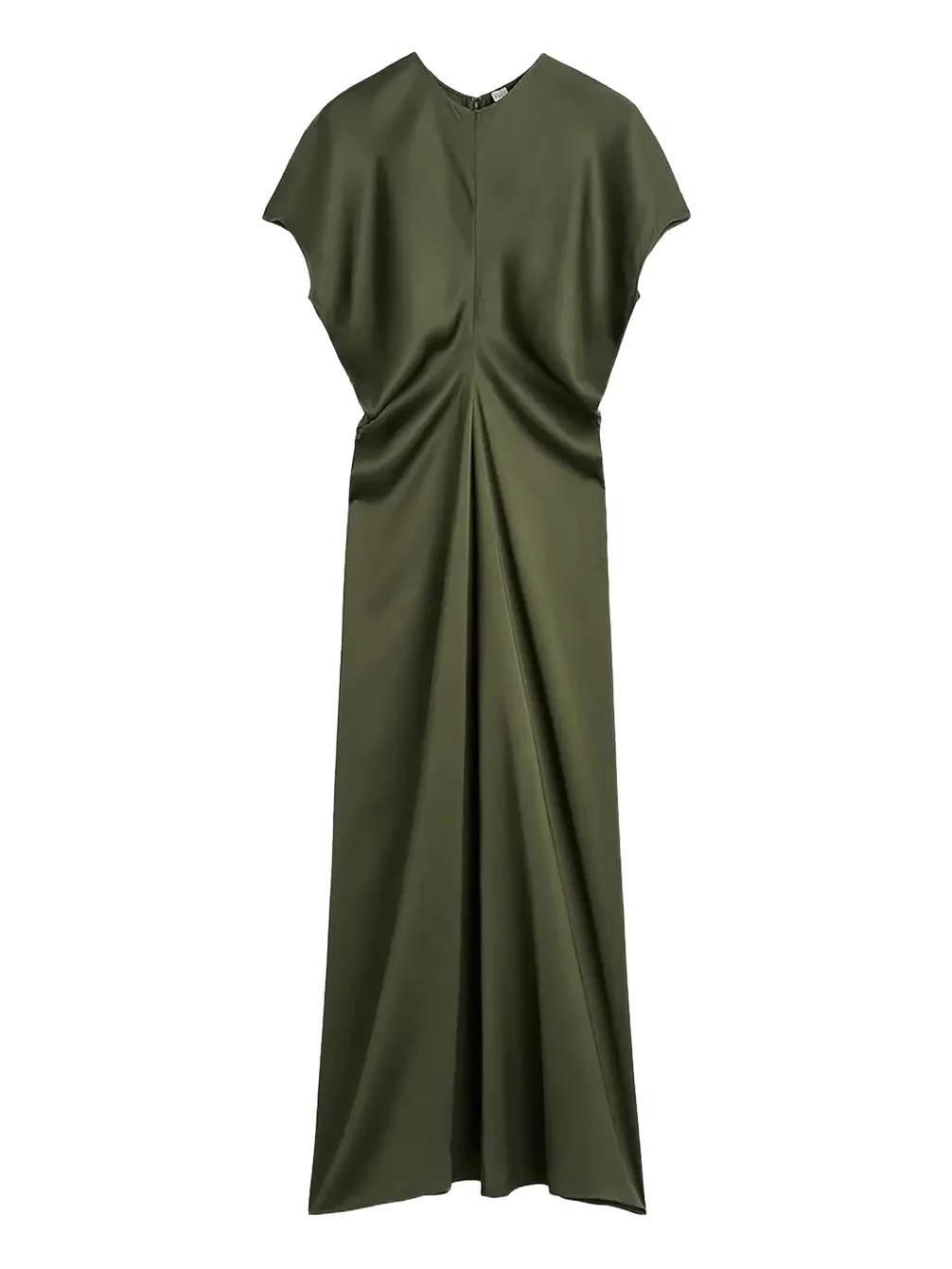 Satin Slouch Waist Dress Satin Slouch Waist Dress