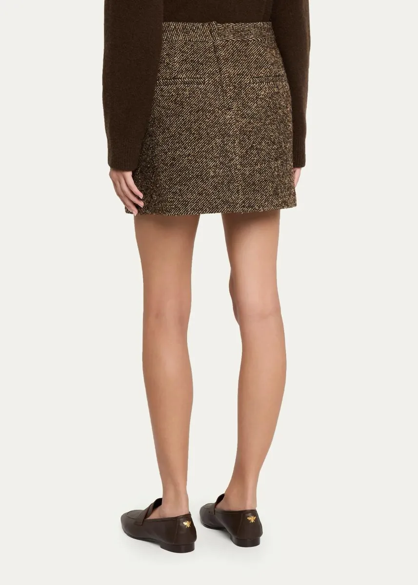 Vince Boucle Mini Skort | Thumbnail 3 Vince Boucle Mini Skort | Thumbnail 3
