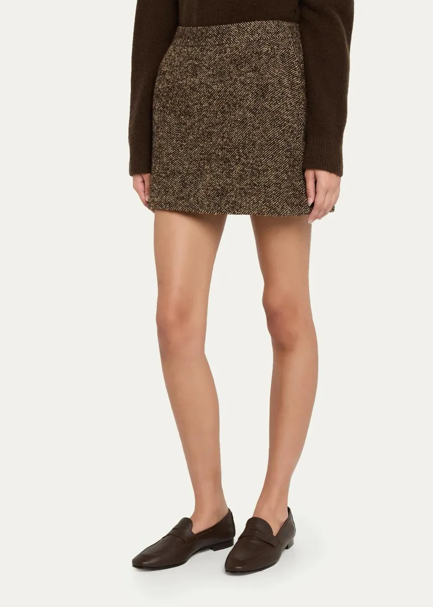 Vince Boucle Mini Skort | Thumbnail 4 Vince Boucle Mini Skort | Thumbnail 4