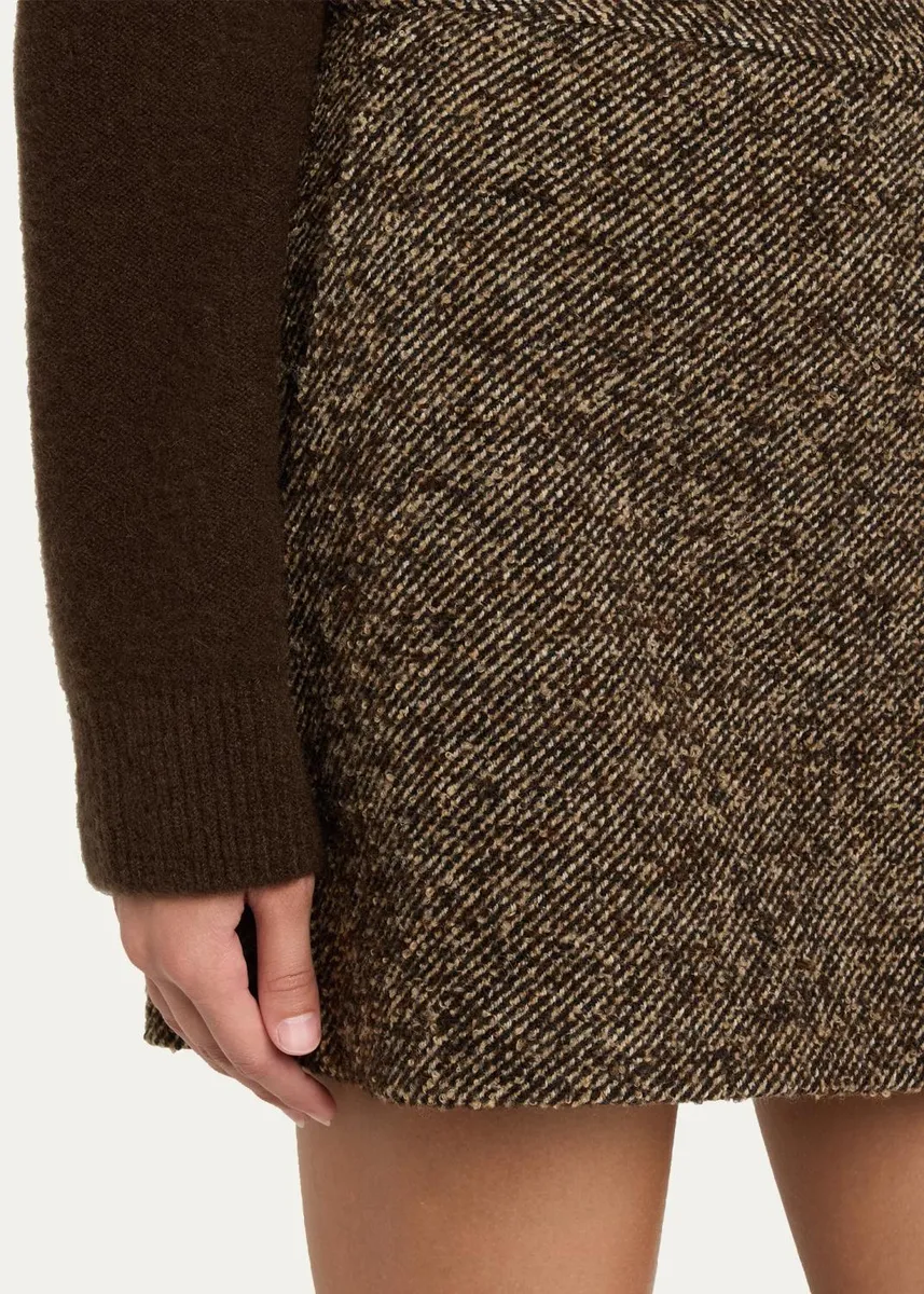 Vince Boucle Mini Skort | Thumbnail 5 Vince Boucle Mini Skort | Thumbnail 5